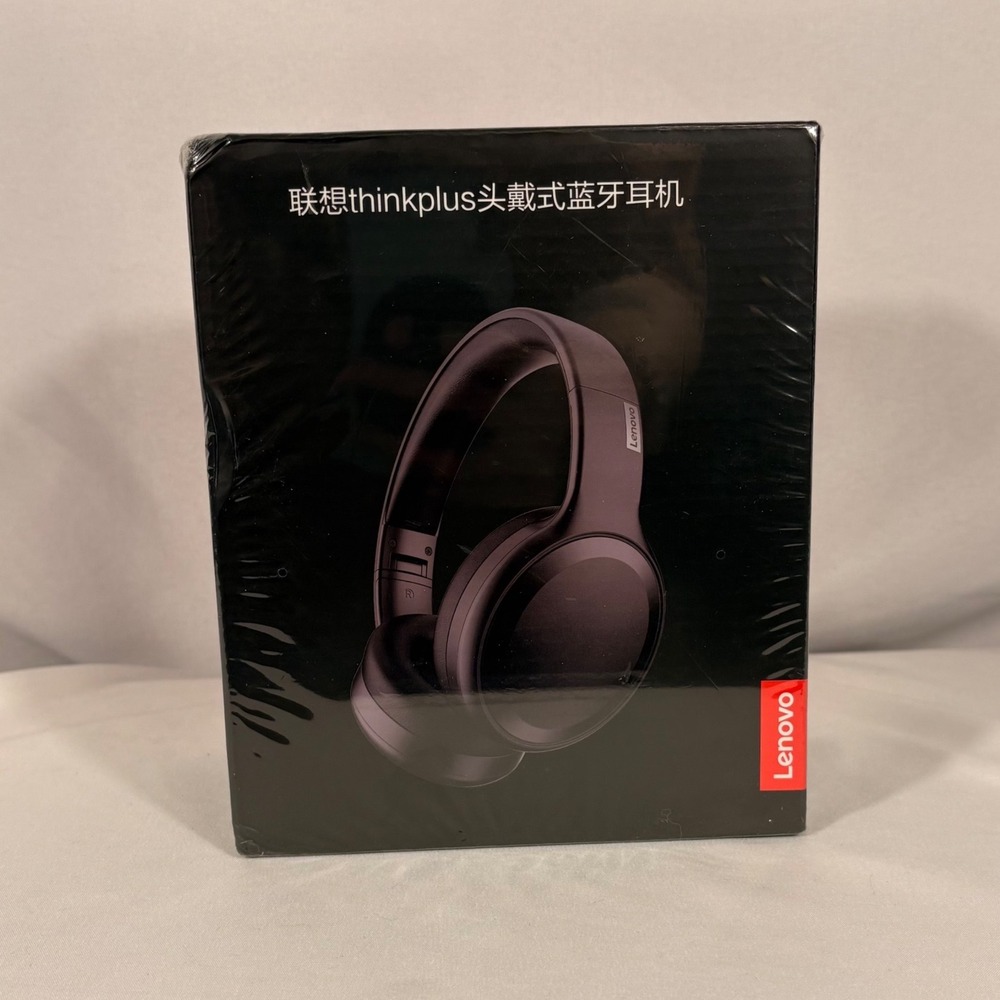 Lenovo Thinkplus TH30 Wireless Bluetooth 5.3 Headphones Over-Ear Foldable Black